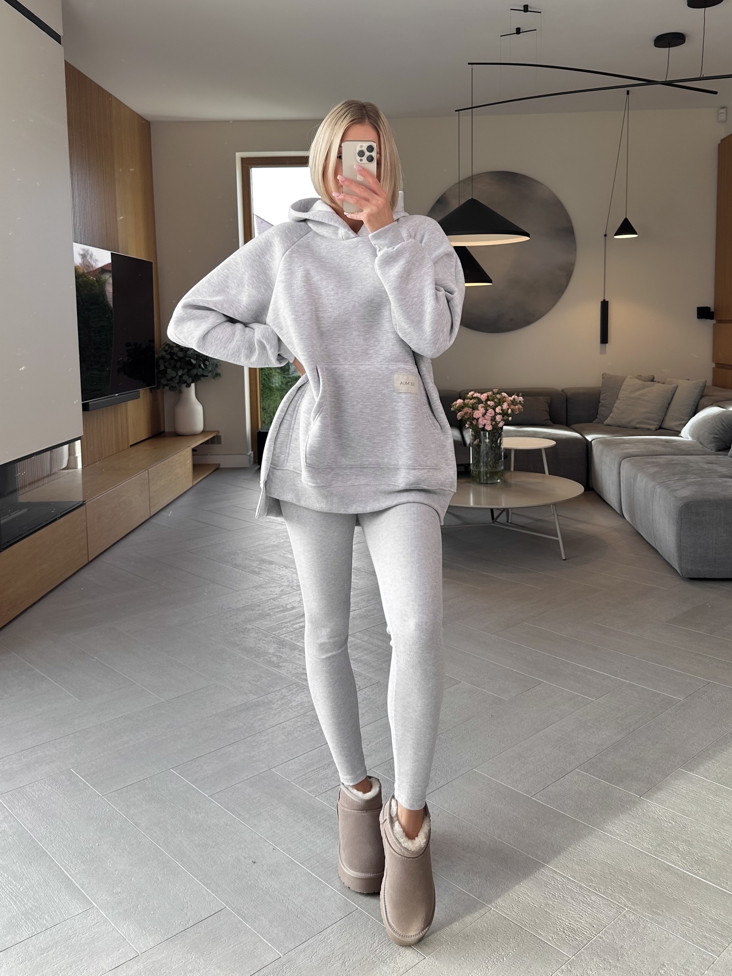 Komplet Szary Mist 2