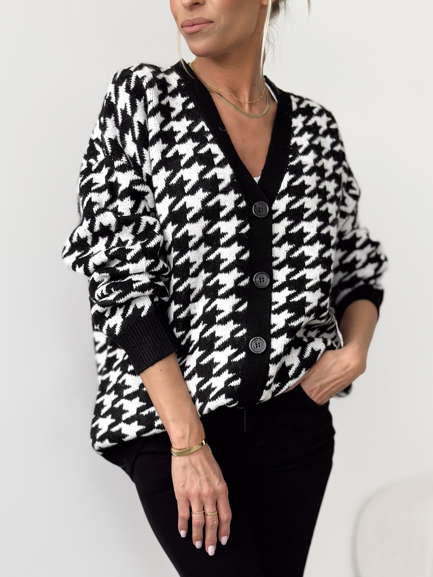 Sweter Aster Black&White