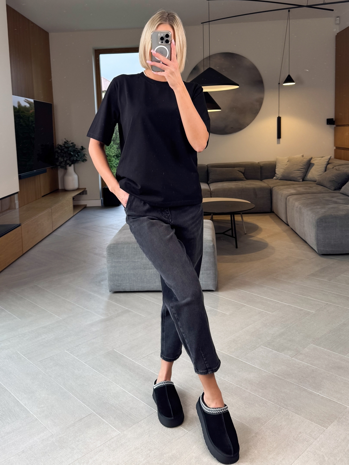 T-shirt Oversize Black 4