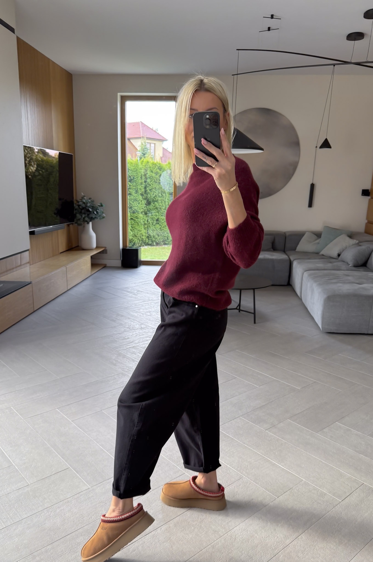 Sweter Bordowy Bella3