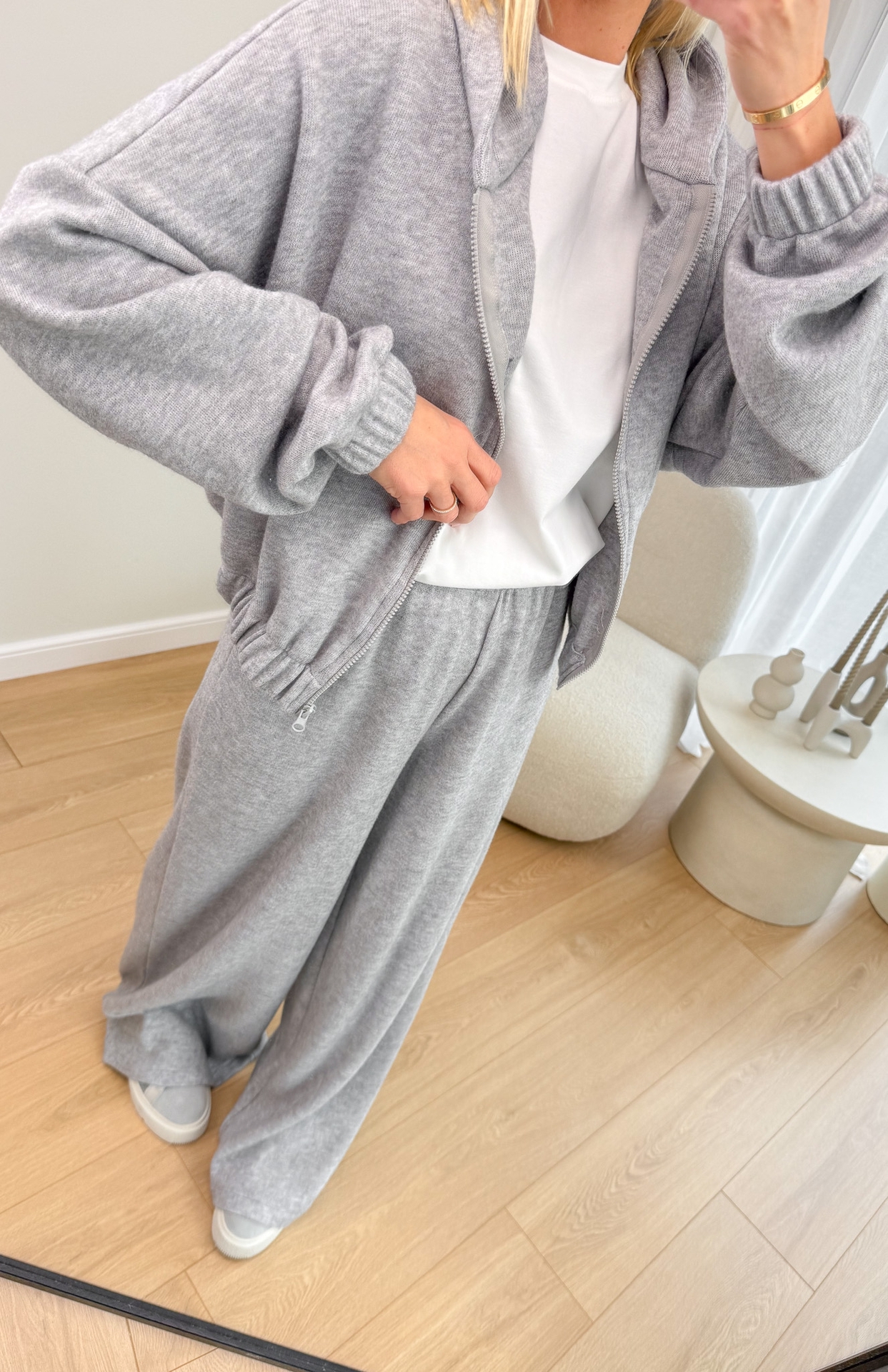 Komplet Sweterkowy Melanżowy Ture3