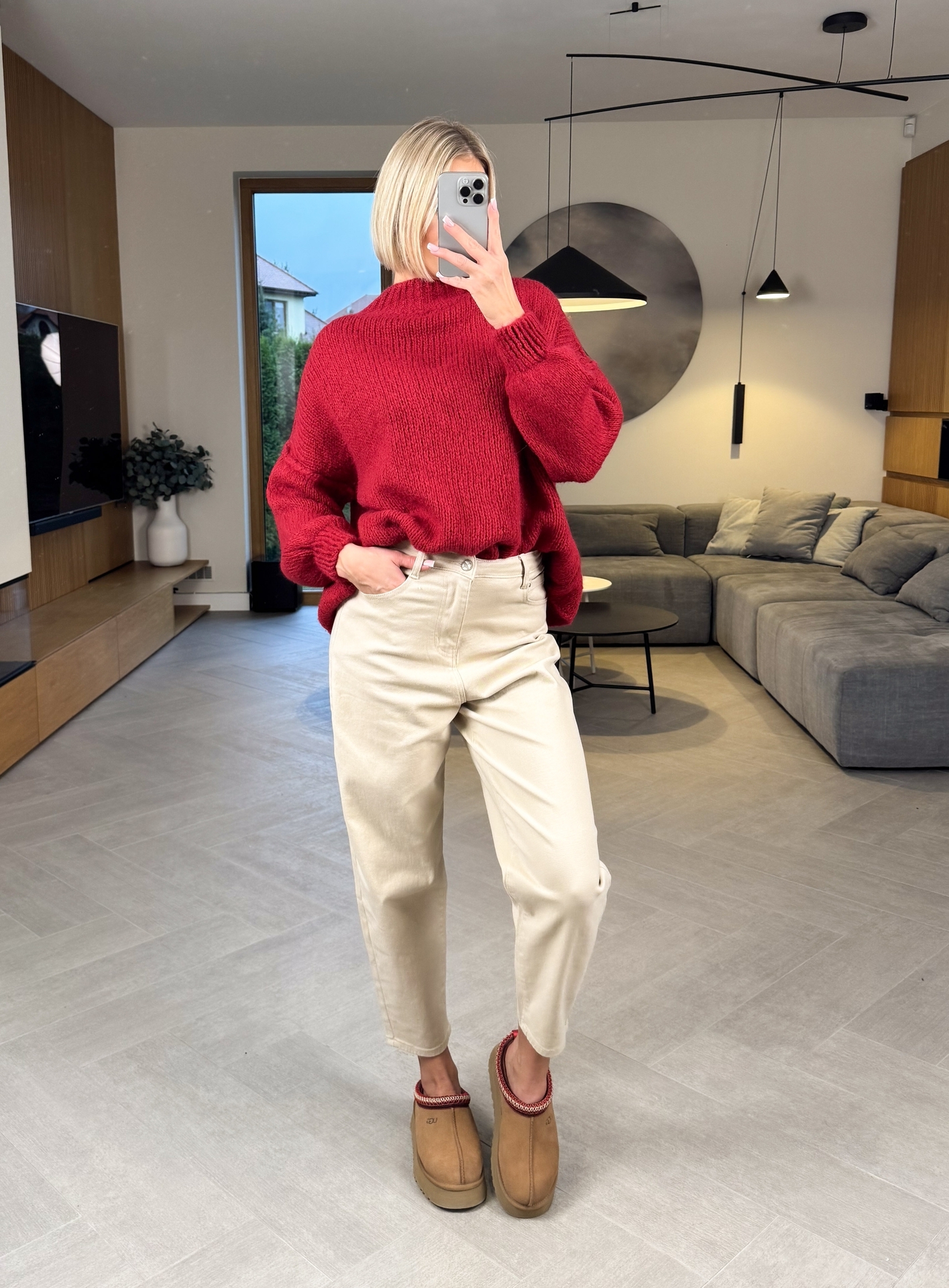 Sweter Bordowy Emer 5