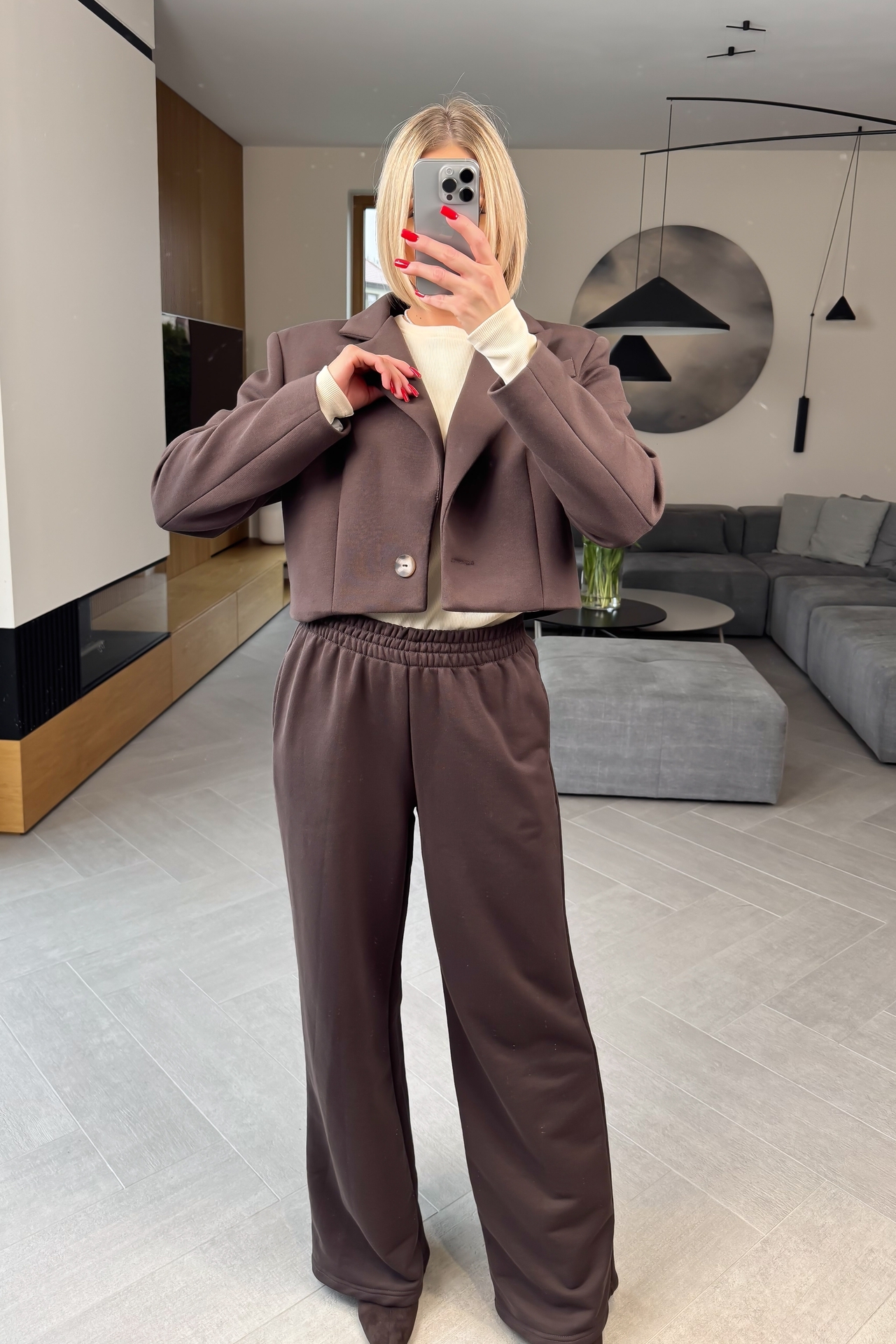 Komplet Brązowy Louis 1