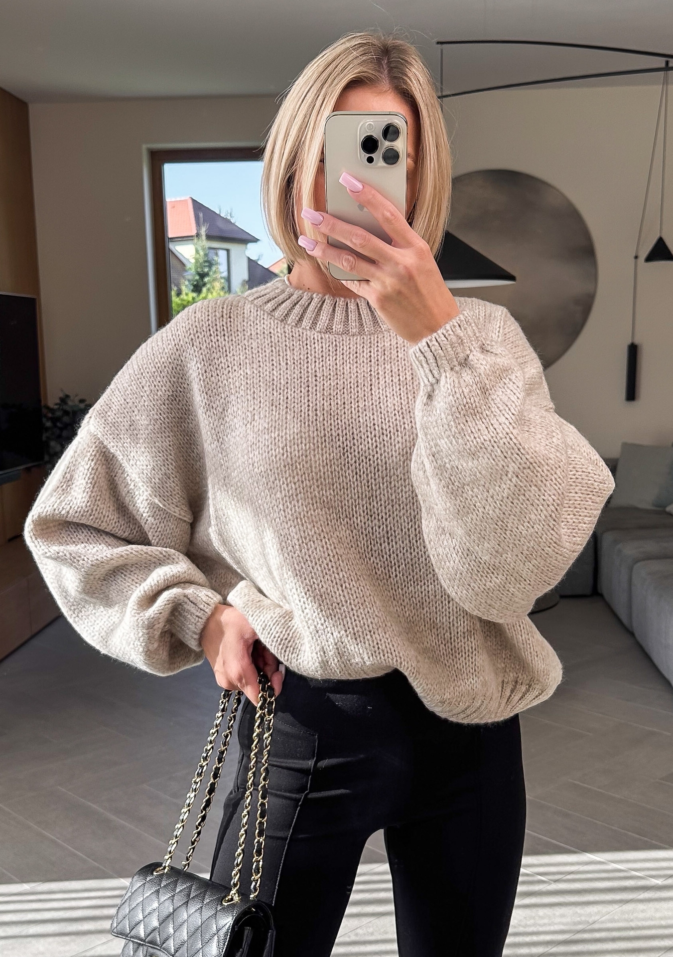 Sweter Beżowy Tilda 5