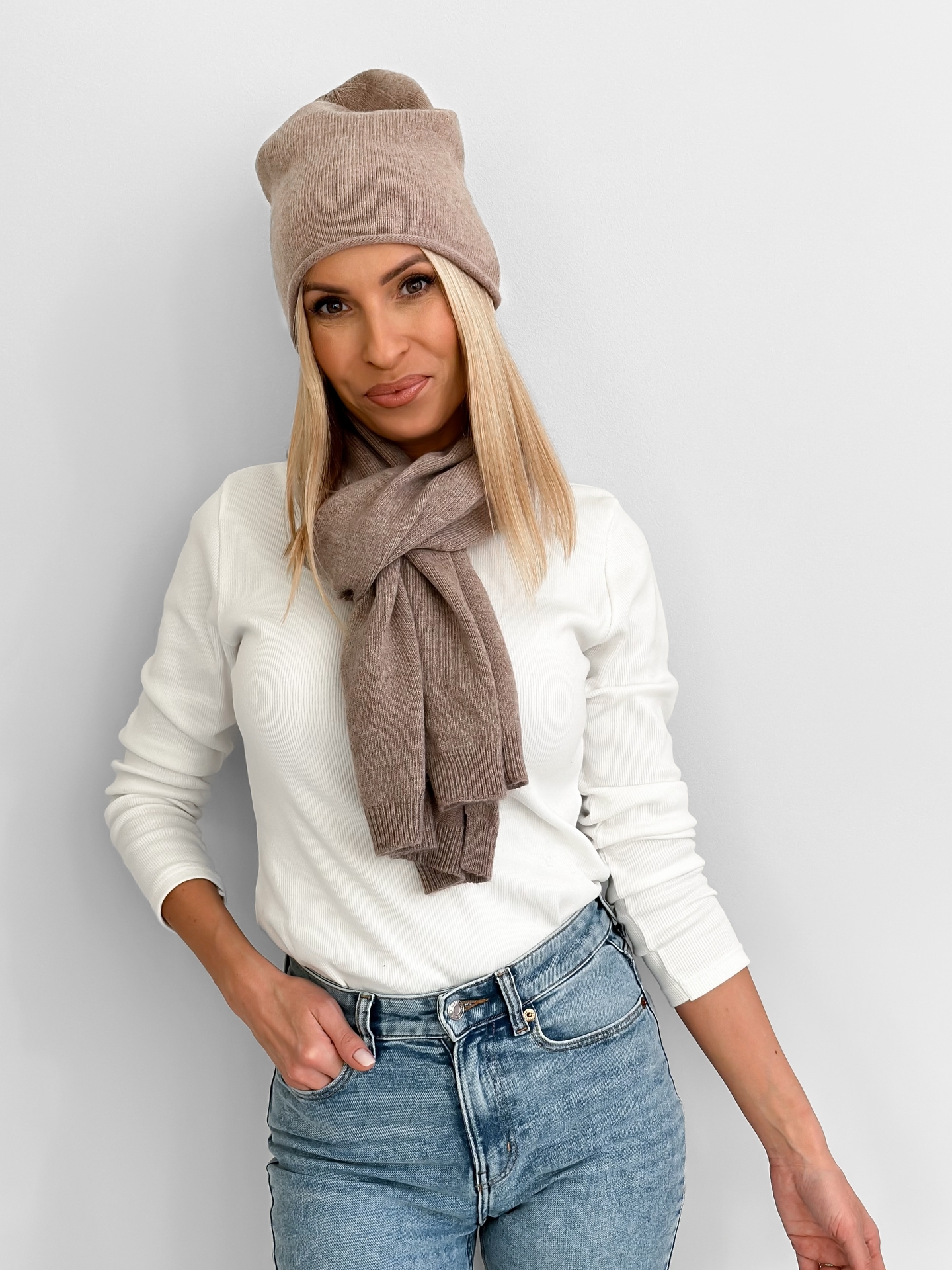 Czapka Classic Taupe
