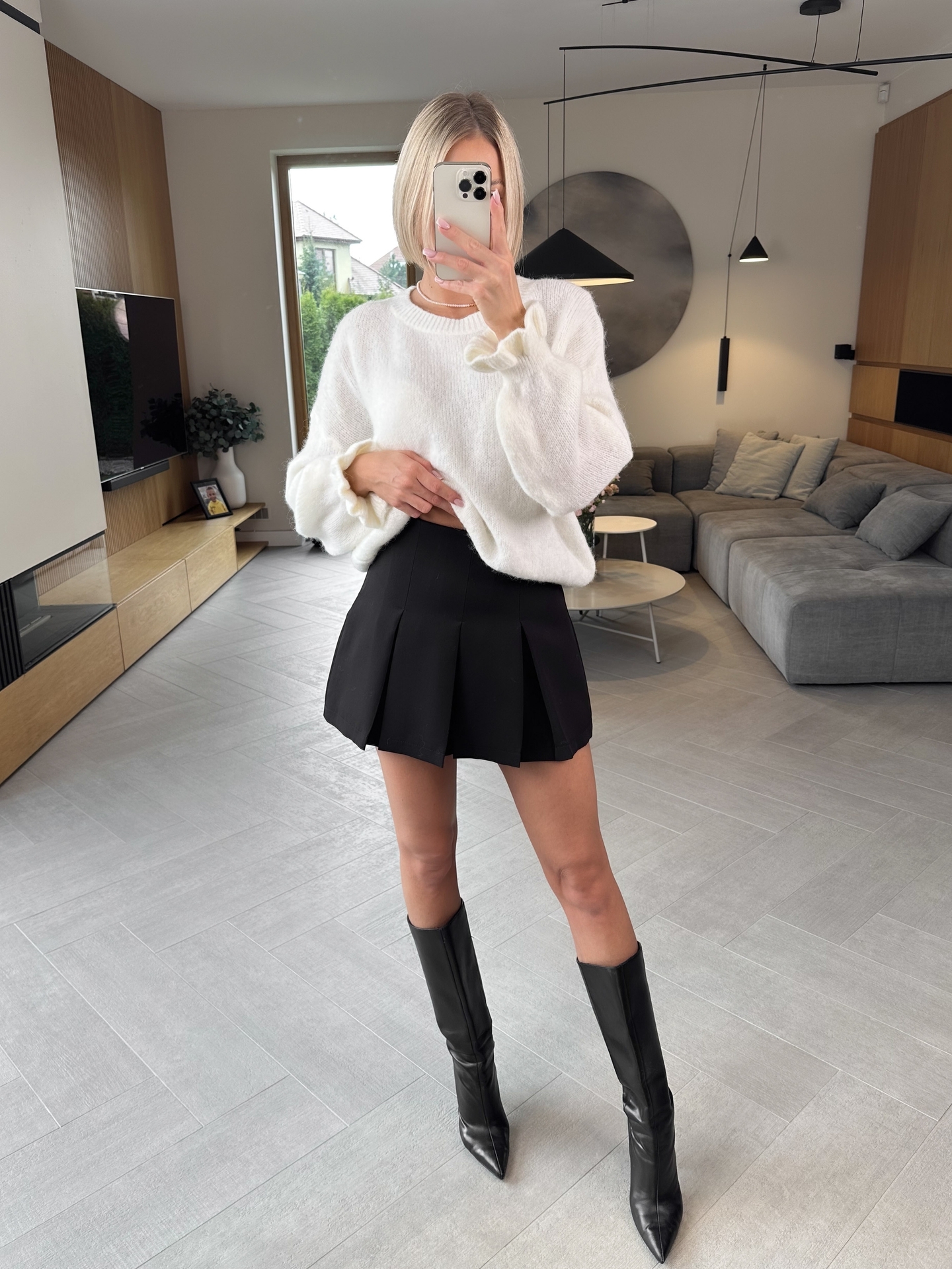 Spódnico-spodnie Czarne Malia 3