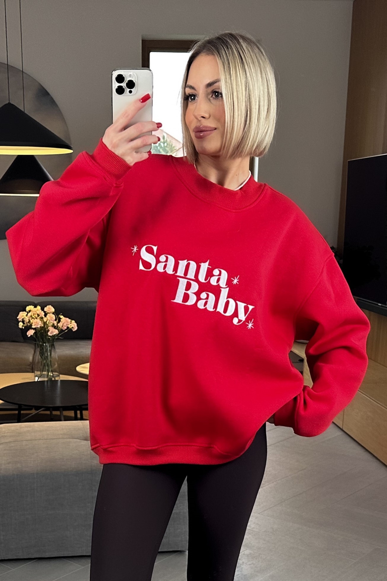 Bluza Basic Santa Baby 2