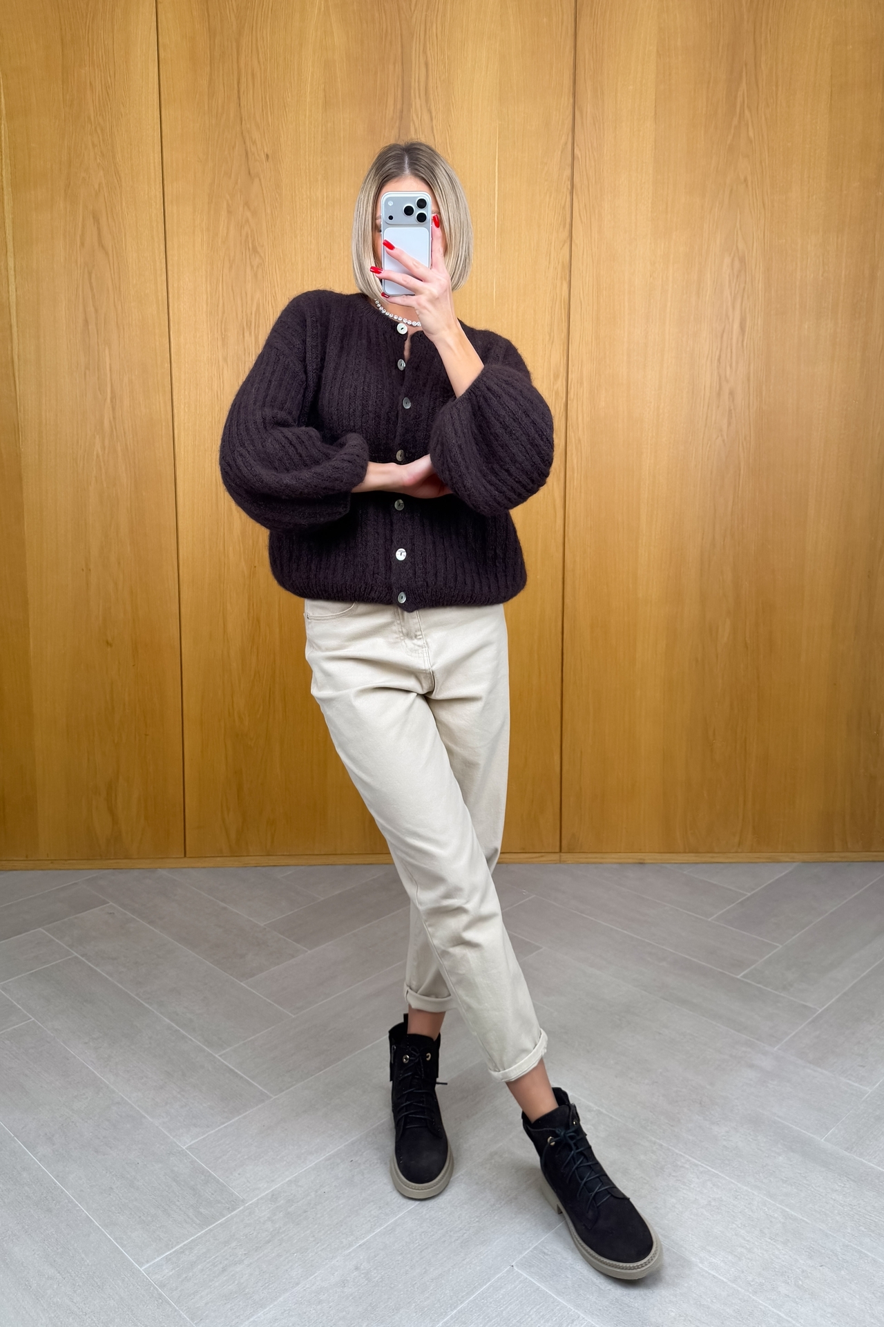 Sweter Brązowy Jolly 5