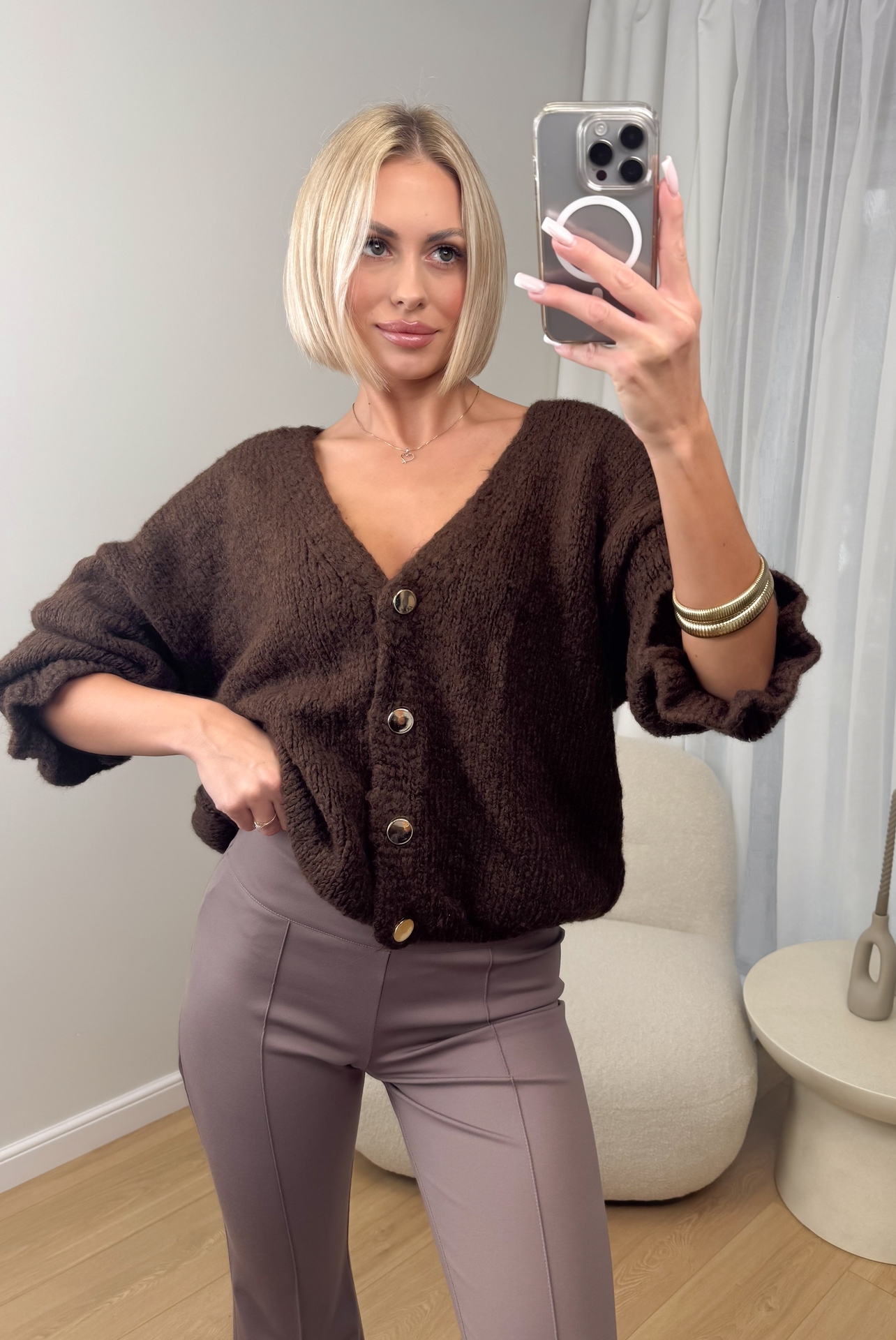 Sweter Brązowy More 1