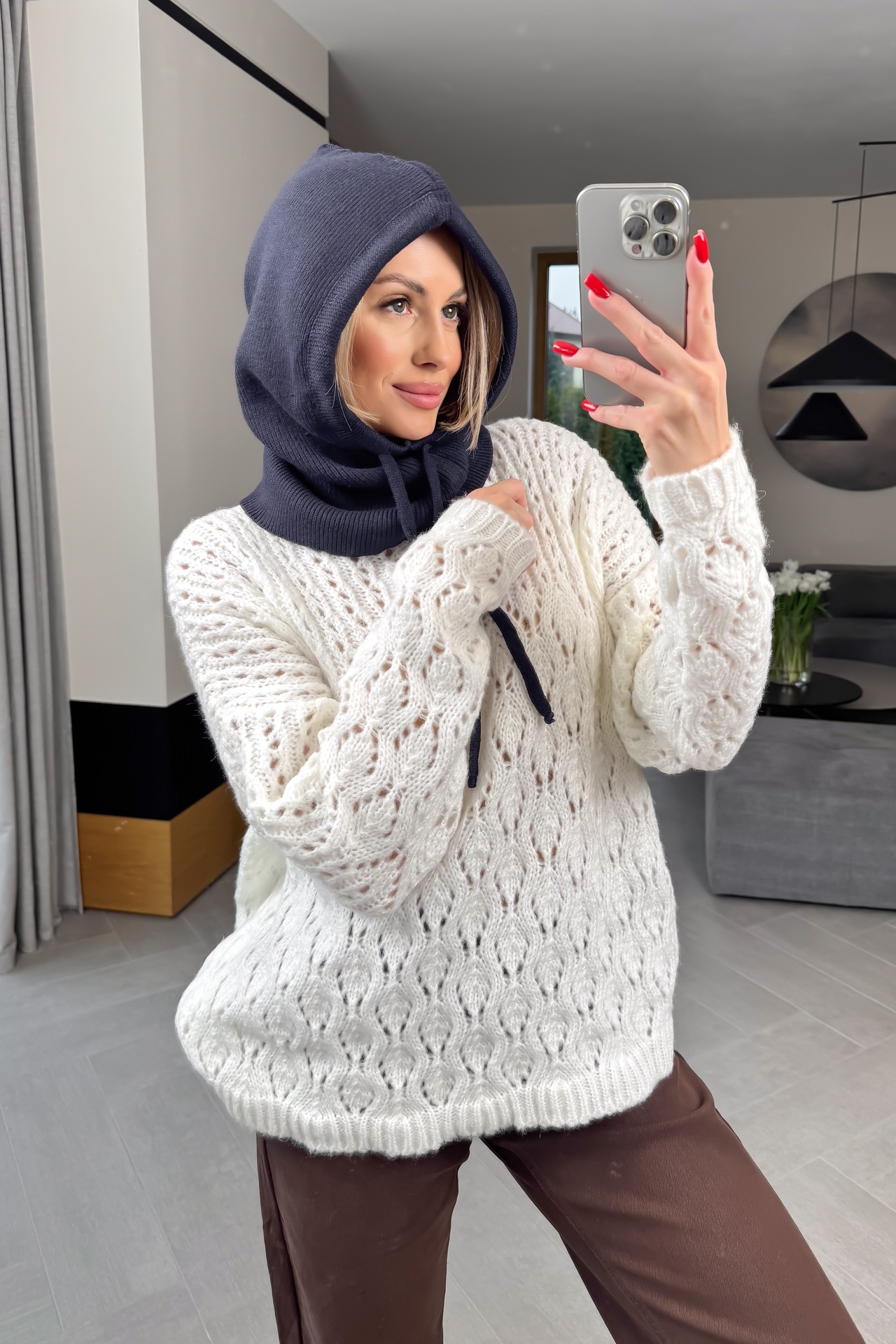 Kominiarka Granatowa Elar 4