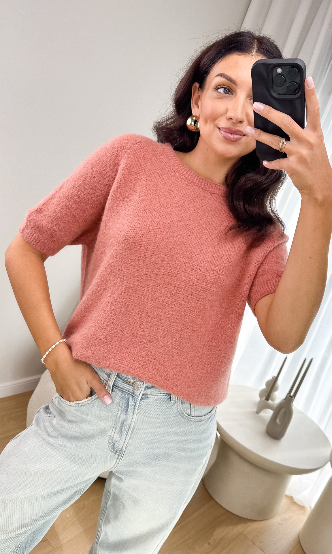Sweter Łososiowy Toca 1