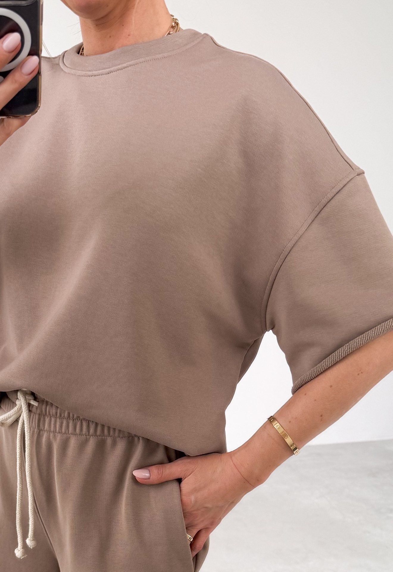 Komplet Dresowy Taupe Daily 5