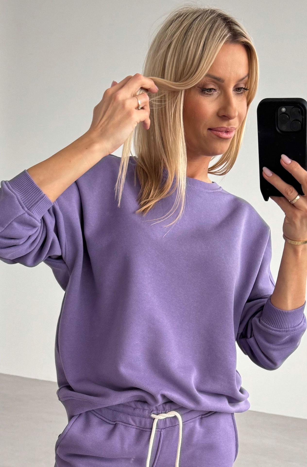 Bluza Nieocieplana Smart Lila 2