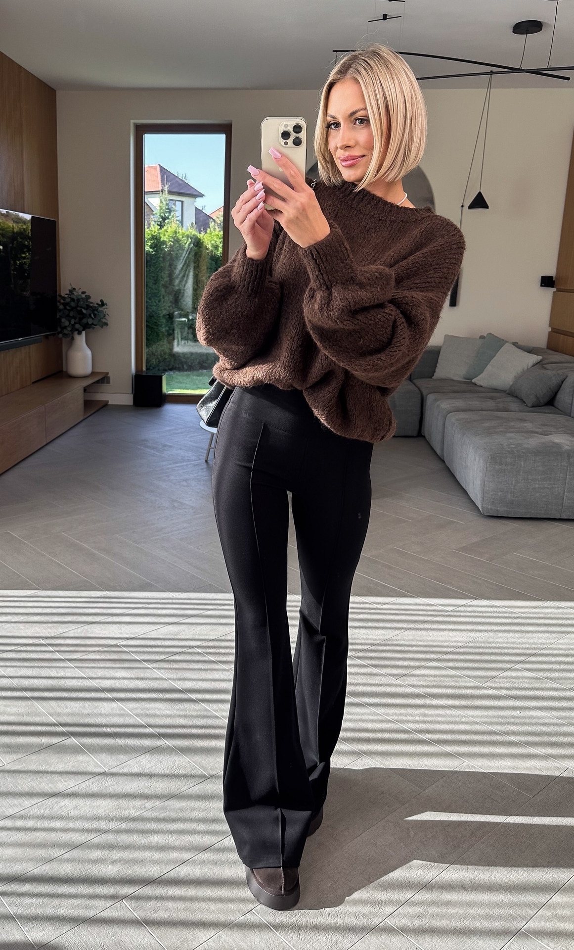 Sweter Brązowy Lou 5