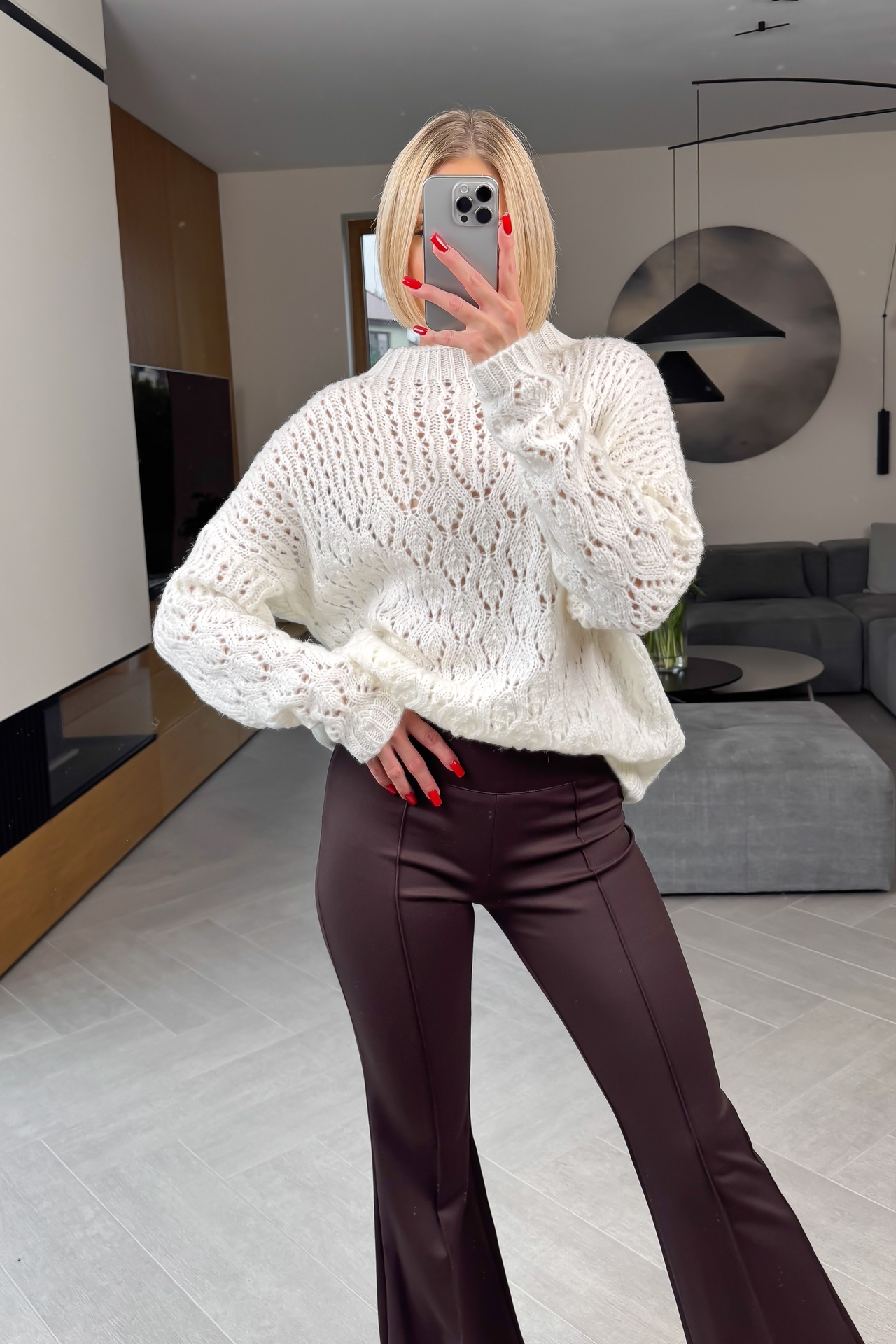 Sweter Kremowy Toby 4