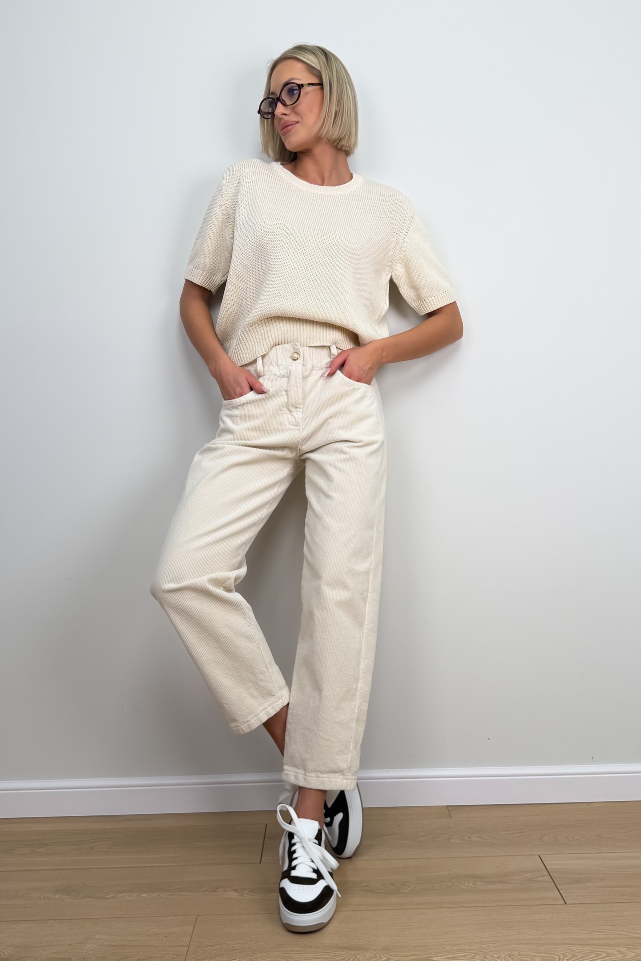 Sweter Kremowy Ali 1