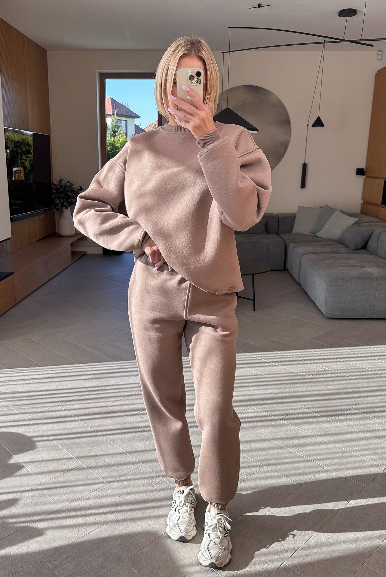 Komplet Taupe Ocieplany Baggy 4