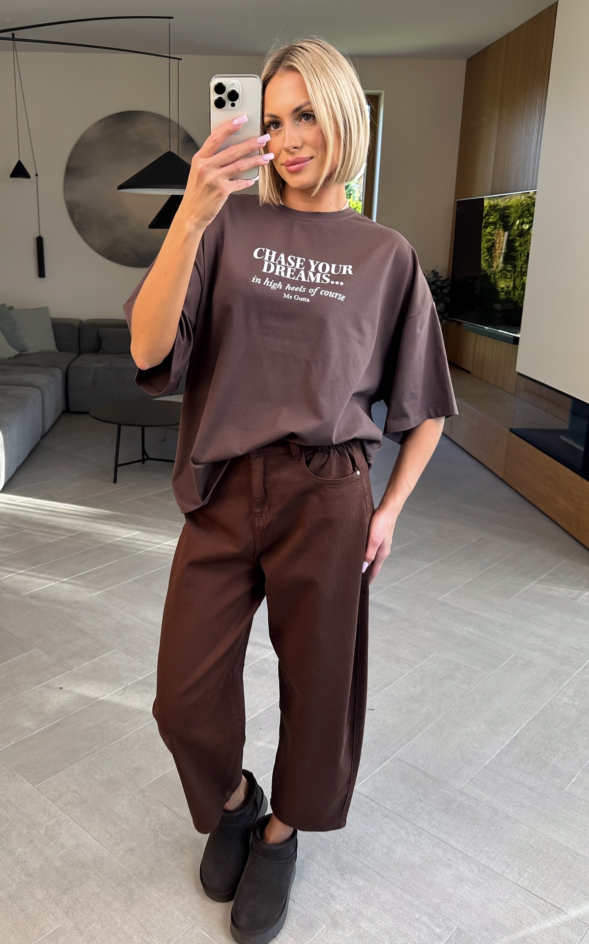 T-shirt Brązowy Dreams 2