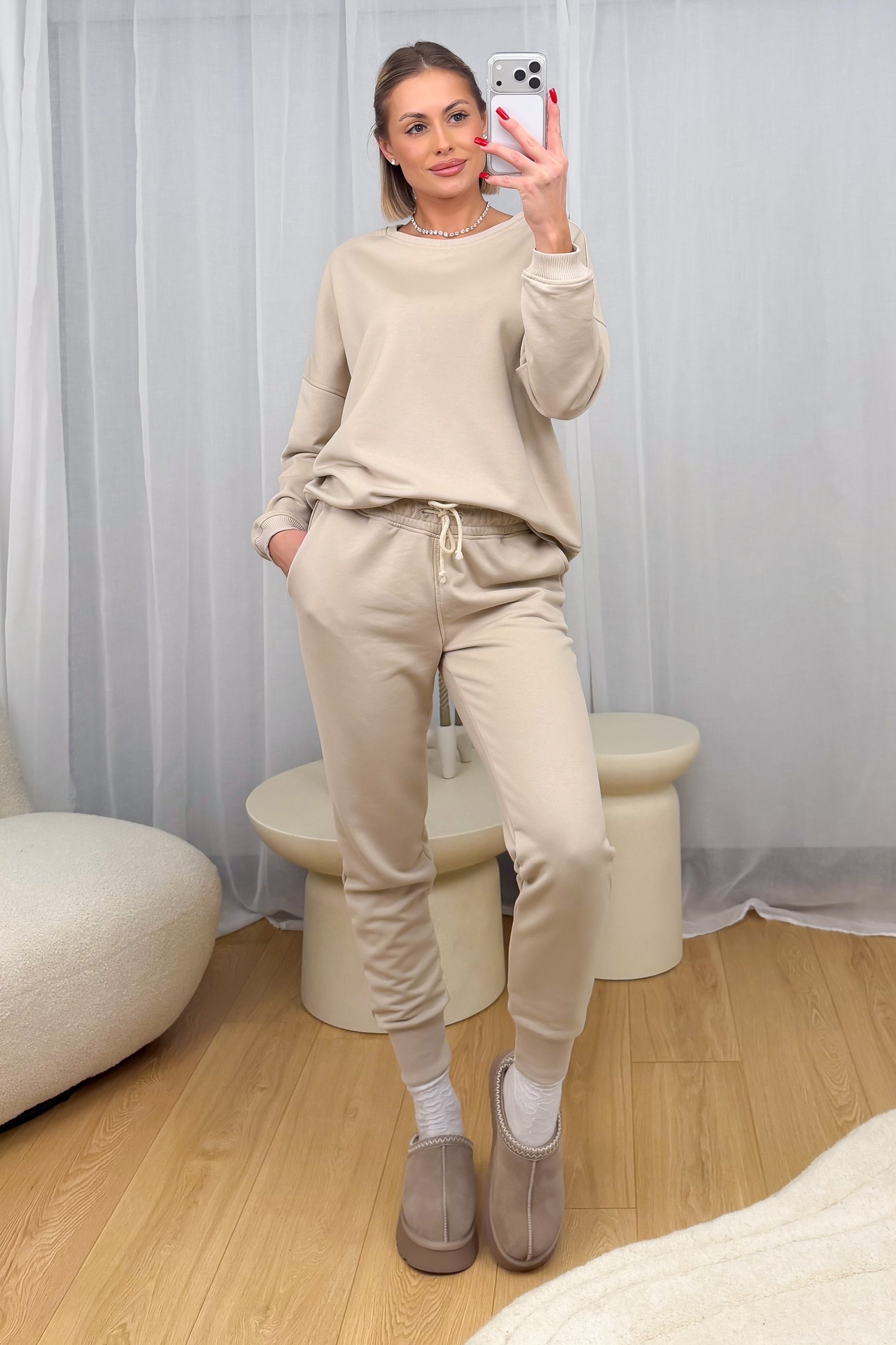 Komplet Beżowy Nieocieplany Comfy 1