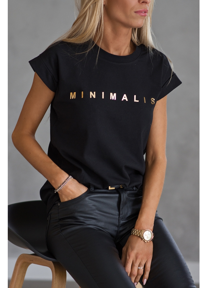 T-shirt MINIMALIST black