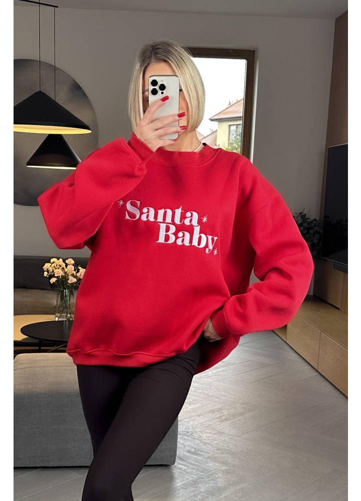 Bluza Basic Santa Baby