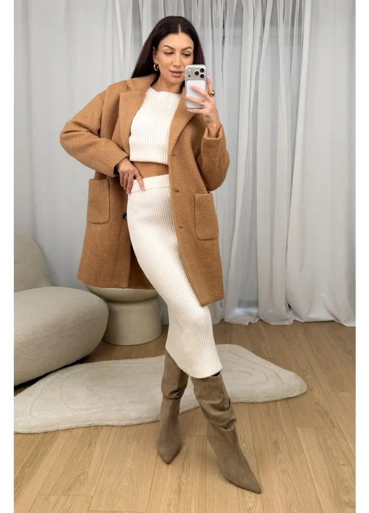 Płaszczyk Camel Lio