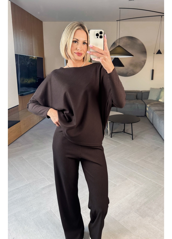 Komplet Vintage Brązowy 1