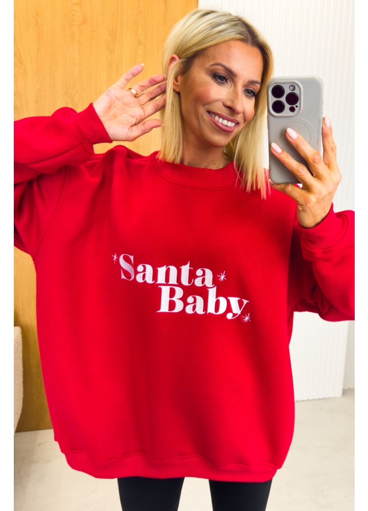 Bluza Basic Santa Baby