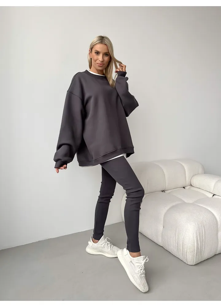 Komplet Ocieplany Grafitowy Epic