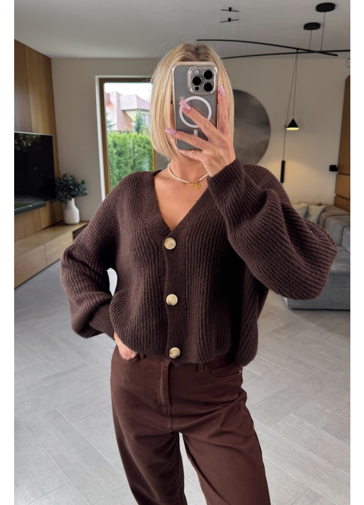 Sweter Brązowy Mimi