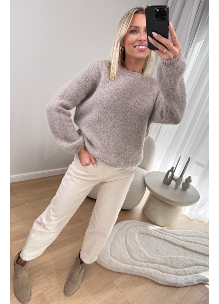 Sweter Beżowy Brandi