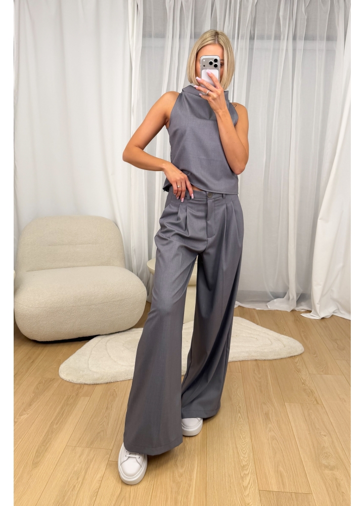 Komplet Szary Cristal