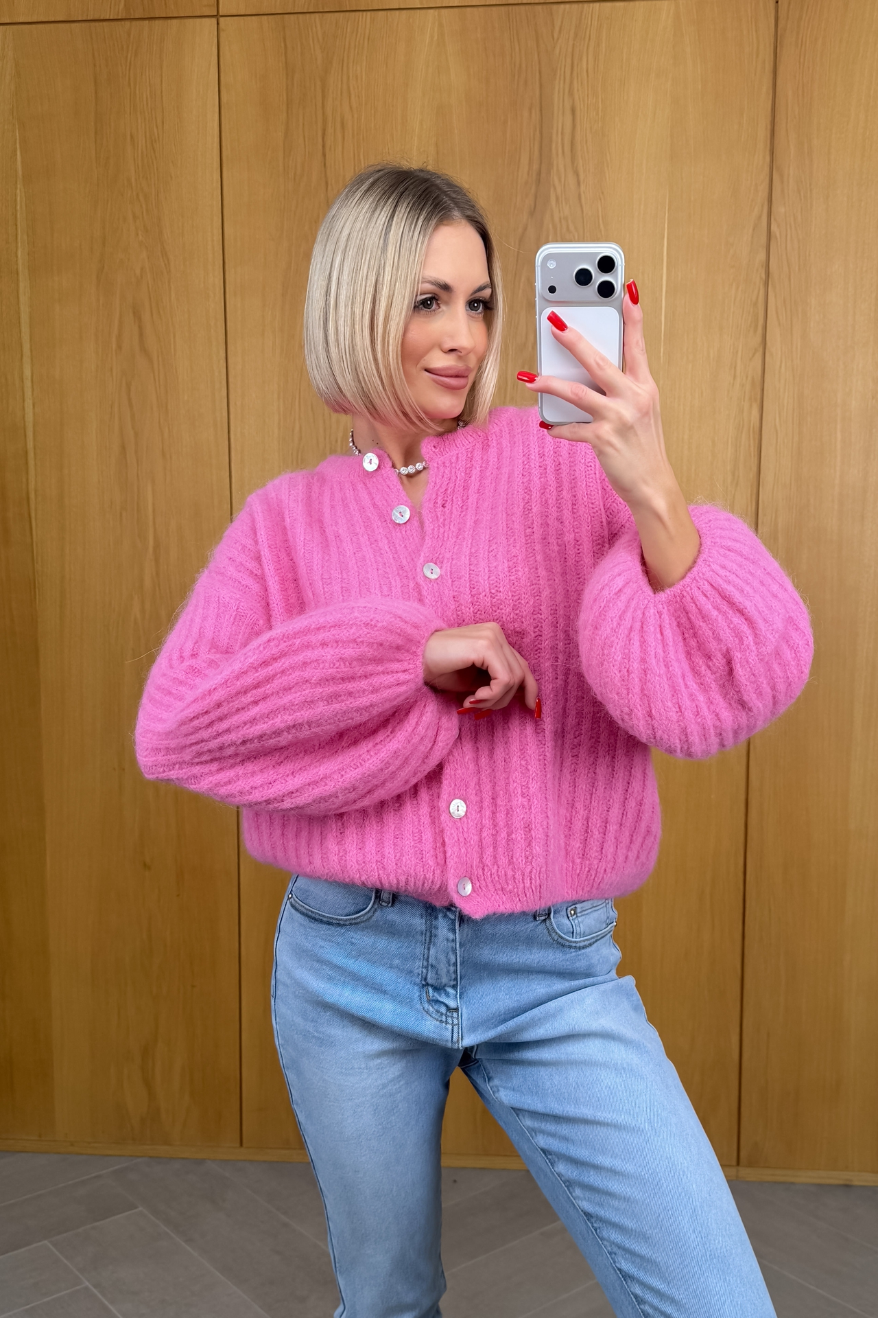 Sweter Różowy Jolly