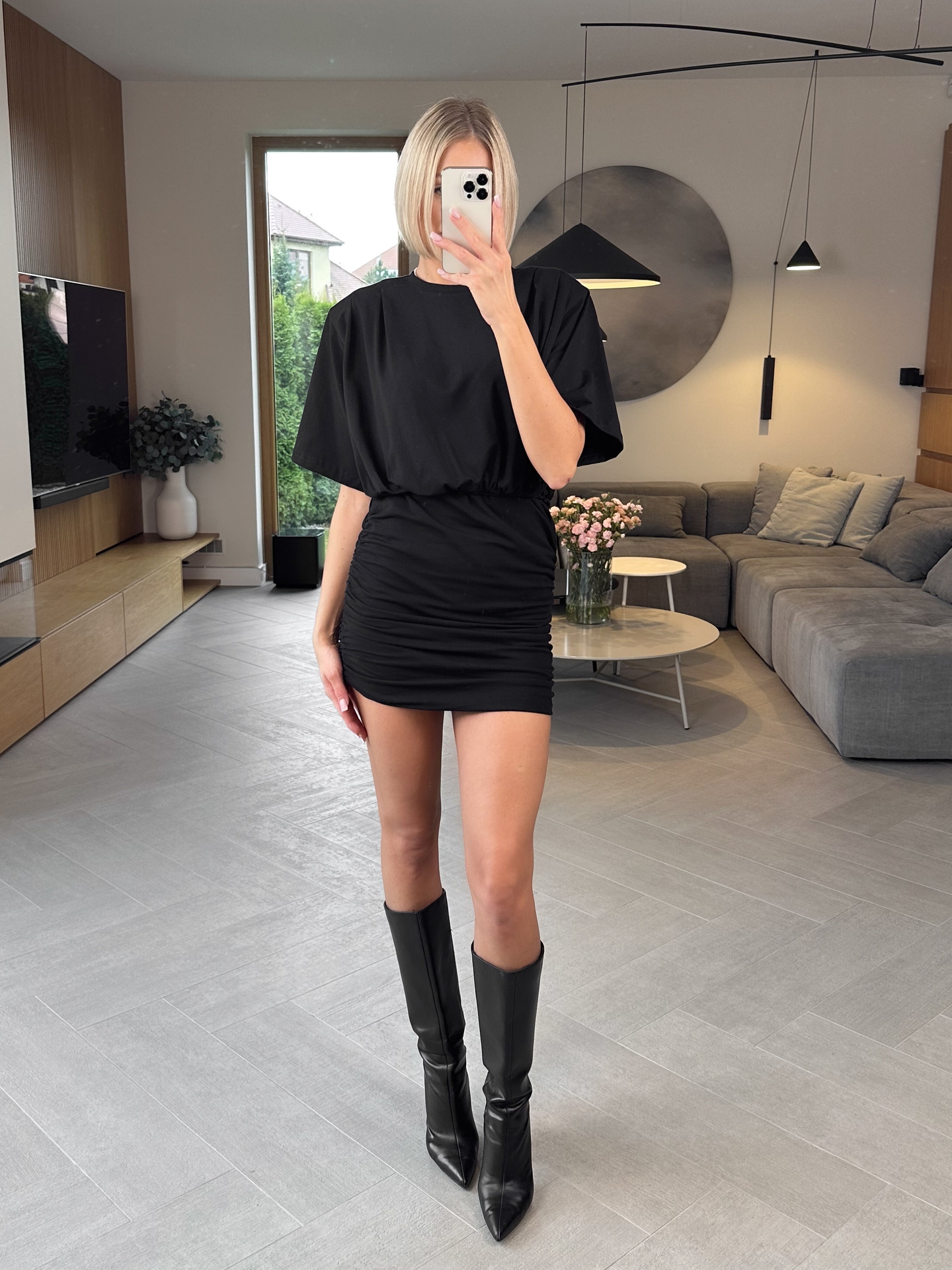 Sukienka Czarna Lusso