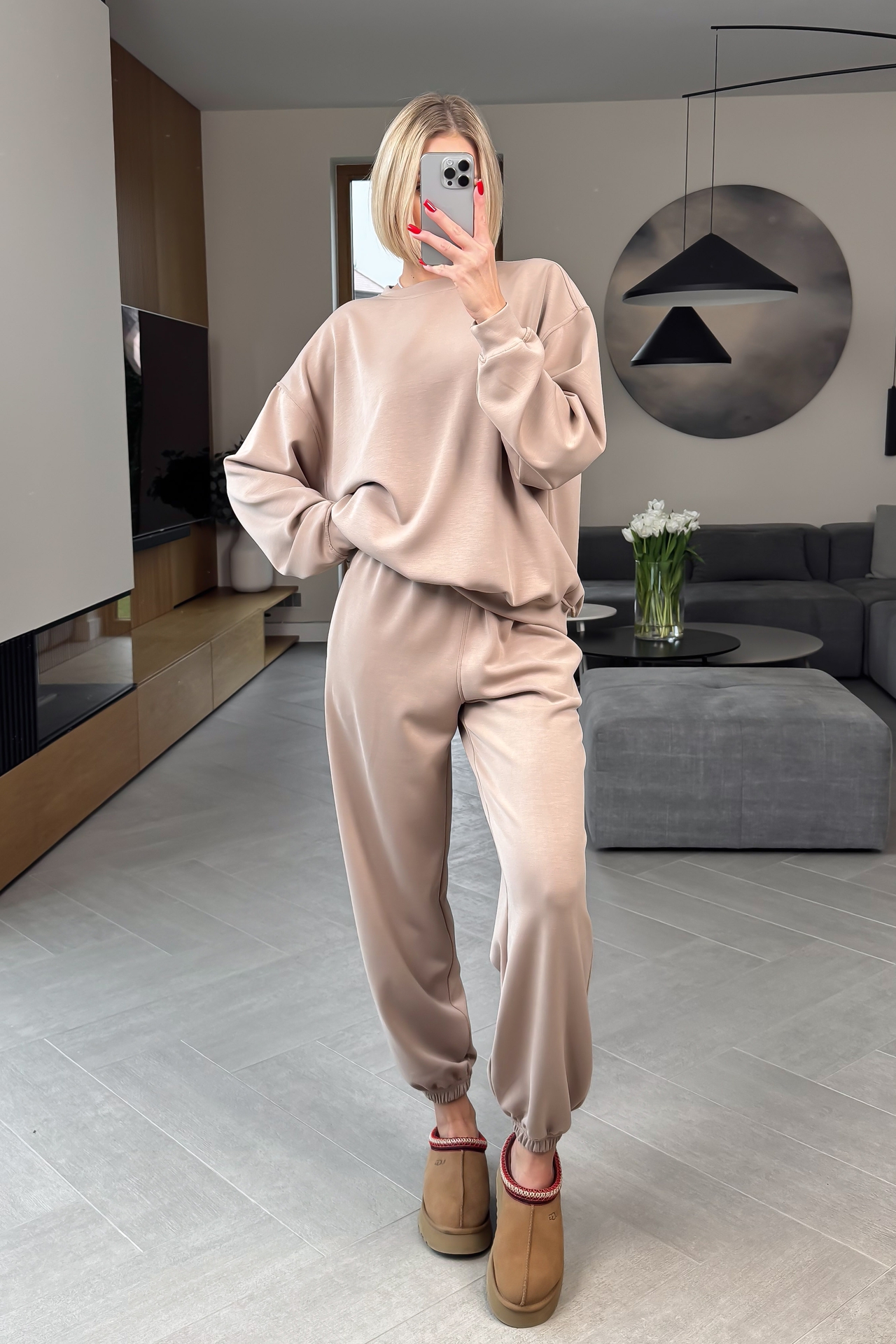 Komplet Masełko Baggy Taupe