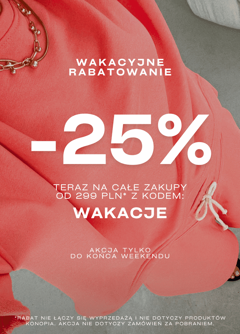 WAKACJE 25%